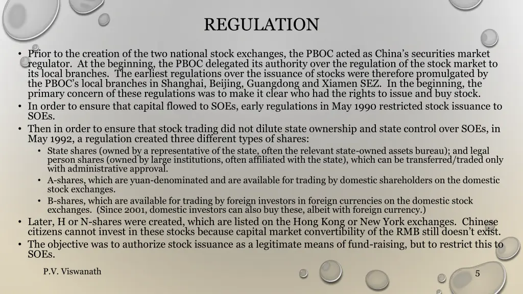 regulation