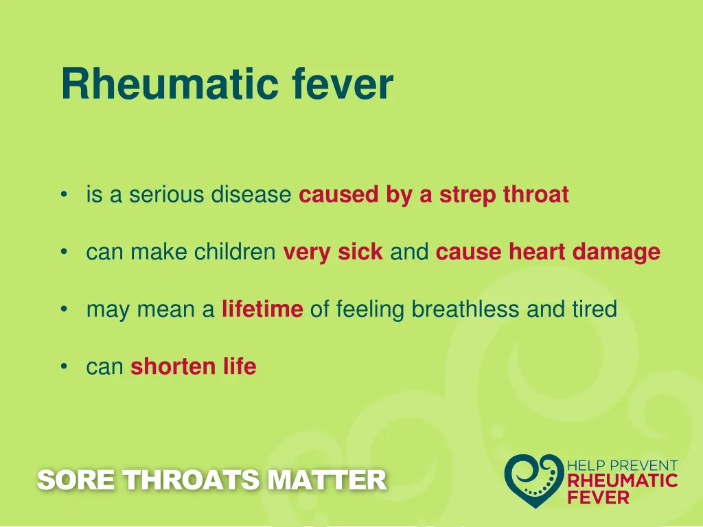 rheumatic fever