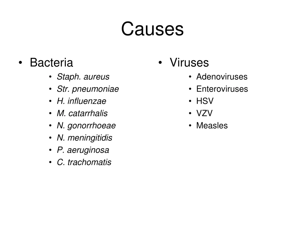 causes