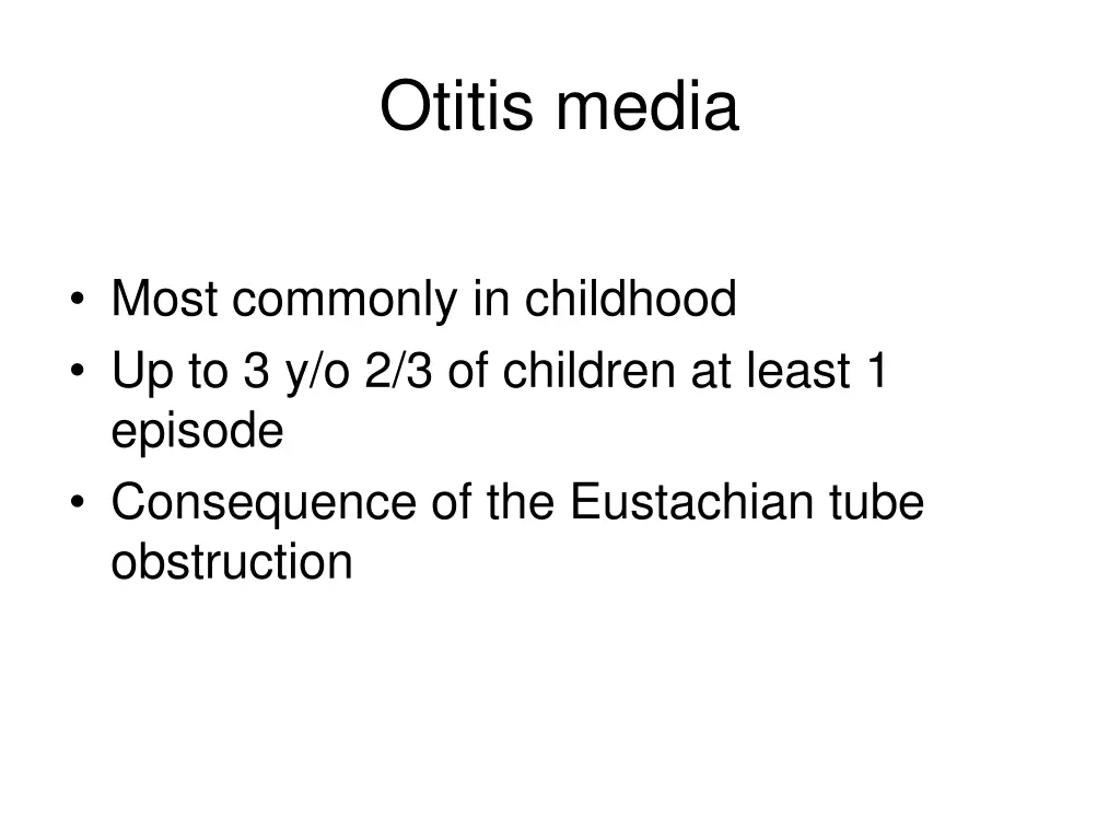 otitis media