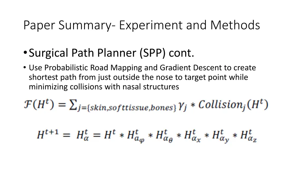 paper summary experiment and methods 4