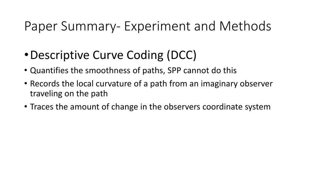 paper summary experiment and methods 6