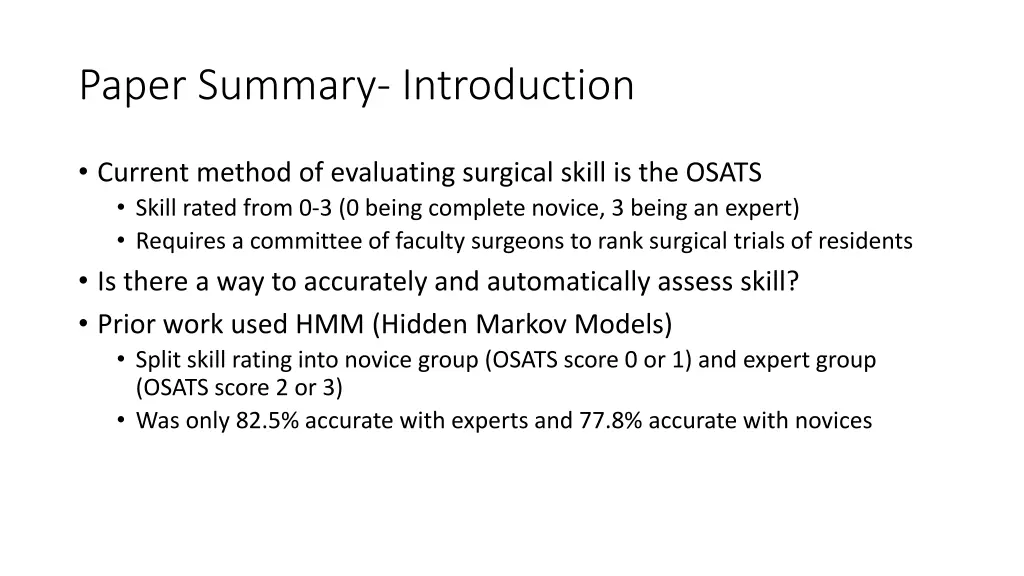 paper summary introduction