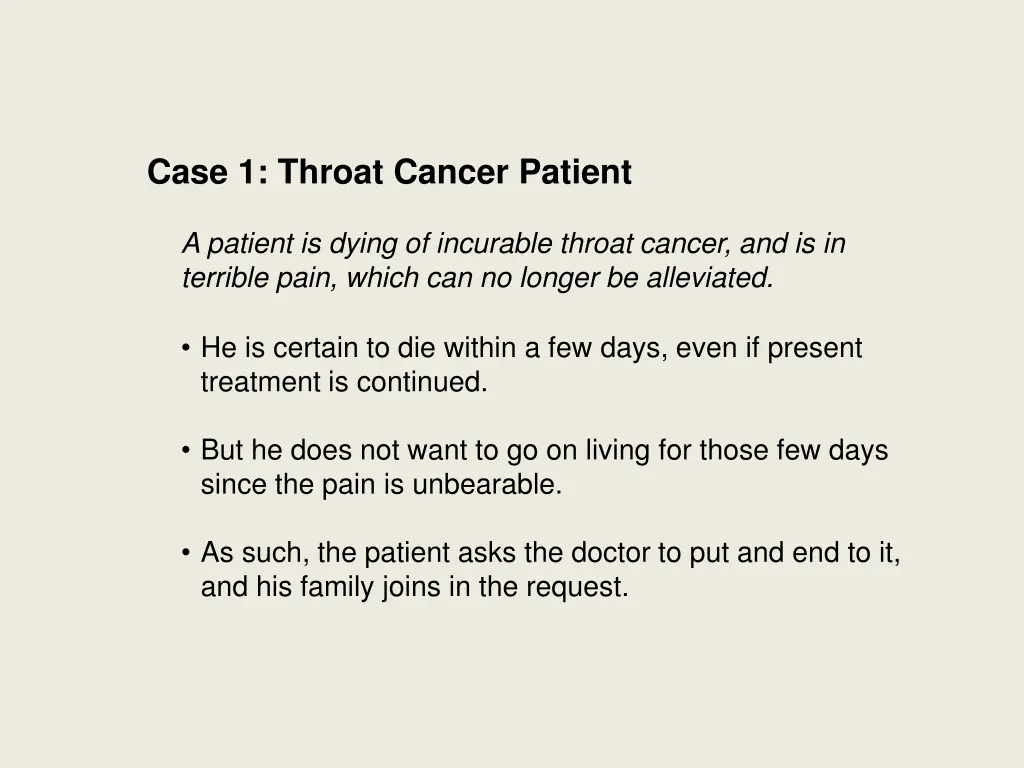 case 1 throat cancer patient