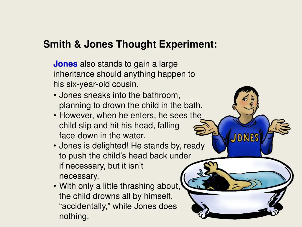 smith jones thought experiment 1