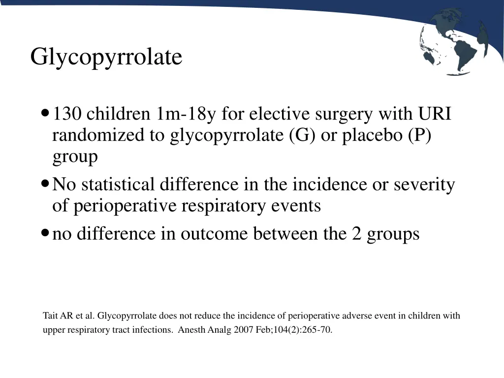 glycopyrrolate