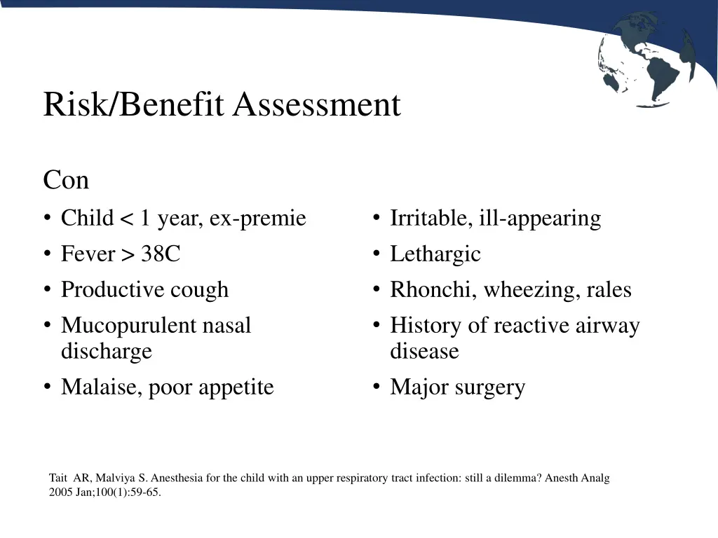 risk benefit assessment 1