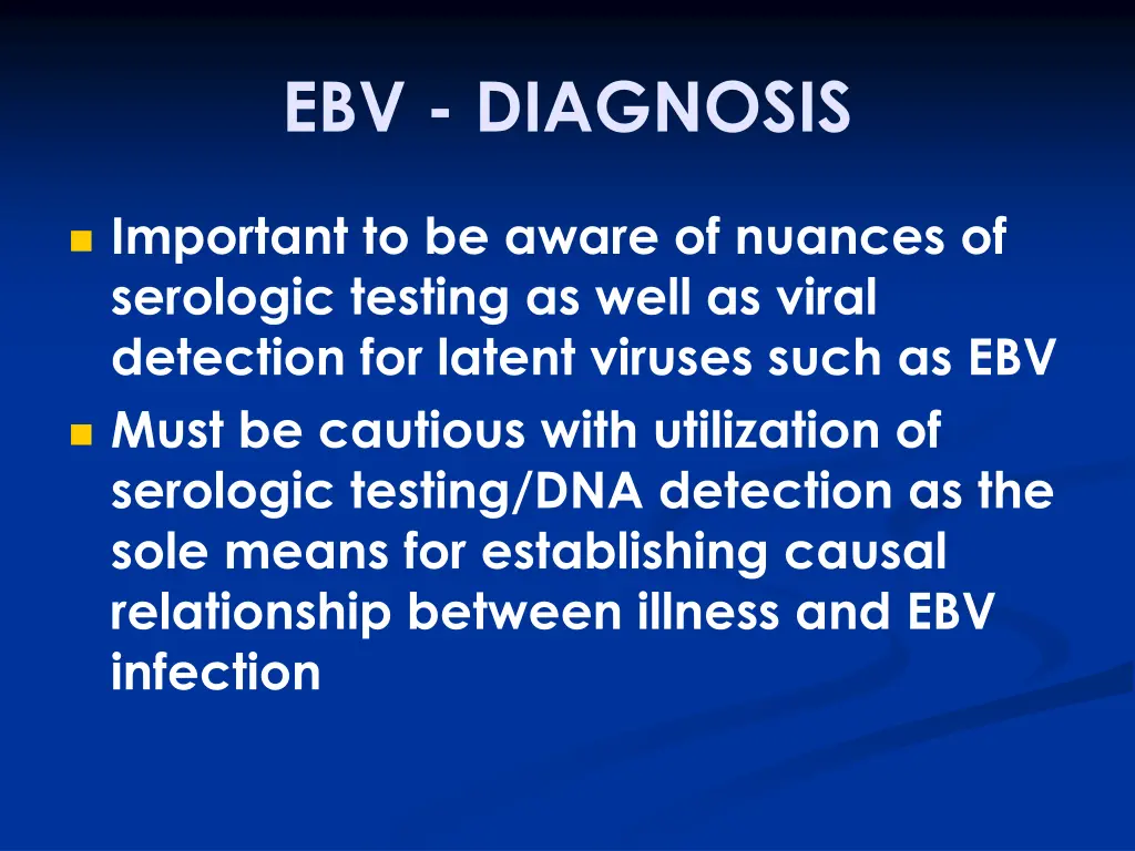 ebv diagnosis 1