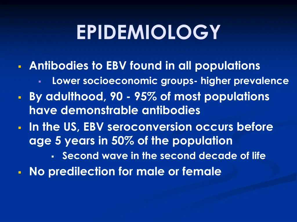 epidemiology 1