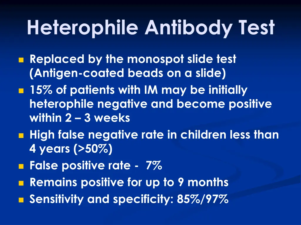 heterophile antibody test 1