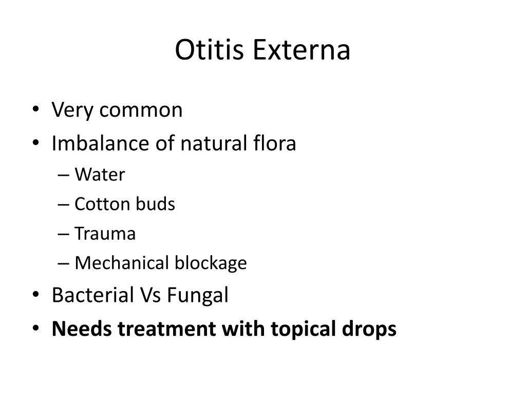 otitis externa