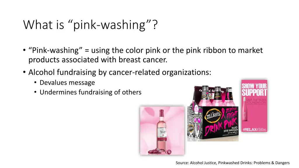 what is pink washing