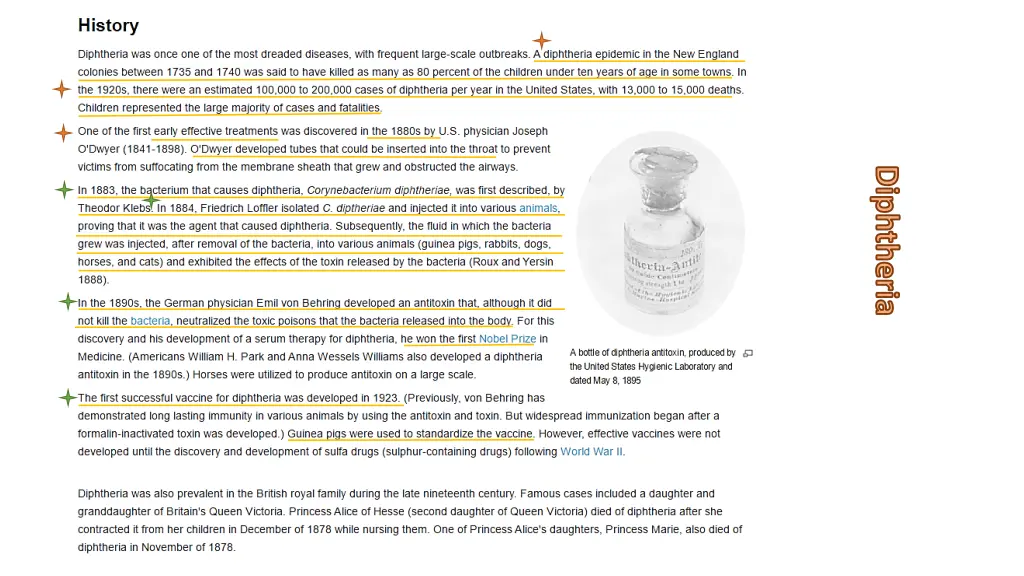 diphtheria