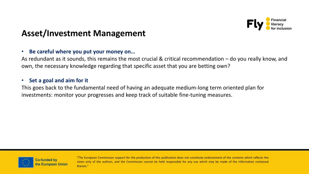 asset investment management