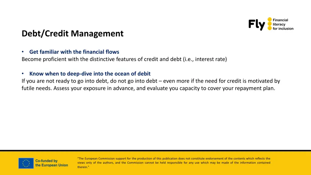 debt credit management