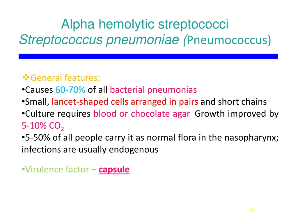 alpha hemolytic streptococci streptococcus 1