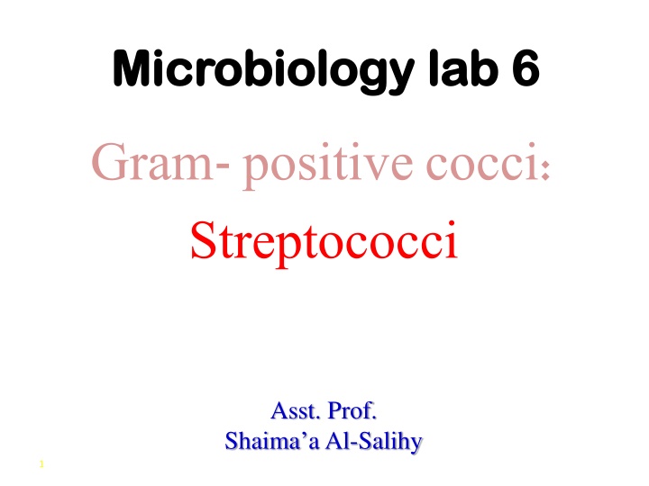 microbiology lab 6 microbiology lab 6