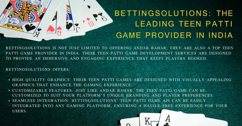 bettingsolutions the leading teen patti game