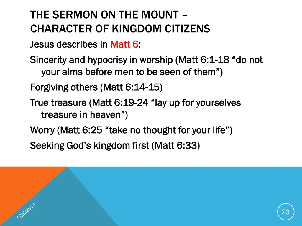 the sermon on the mount character of kingdom 2