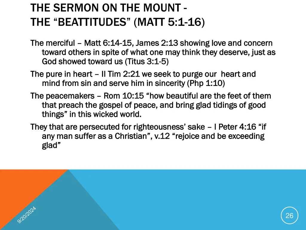 the sermon on the mount the beattitudes matt 1