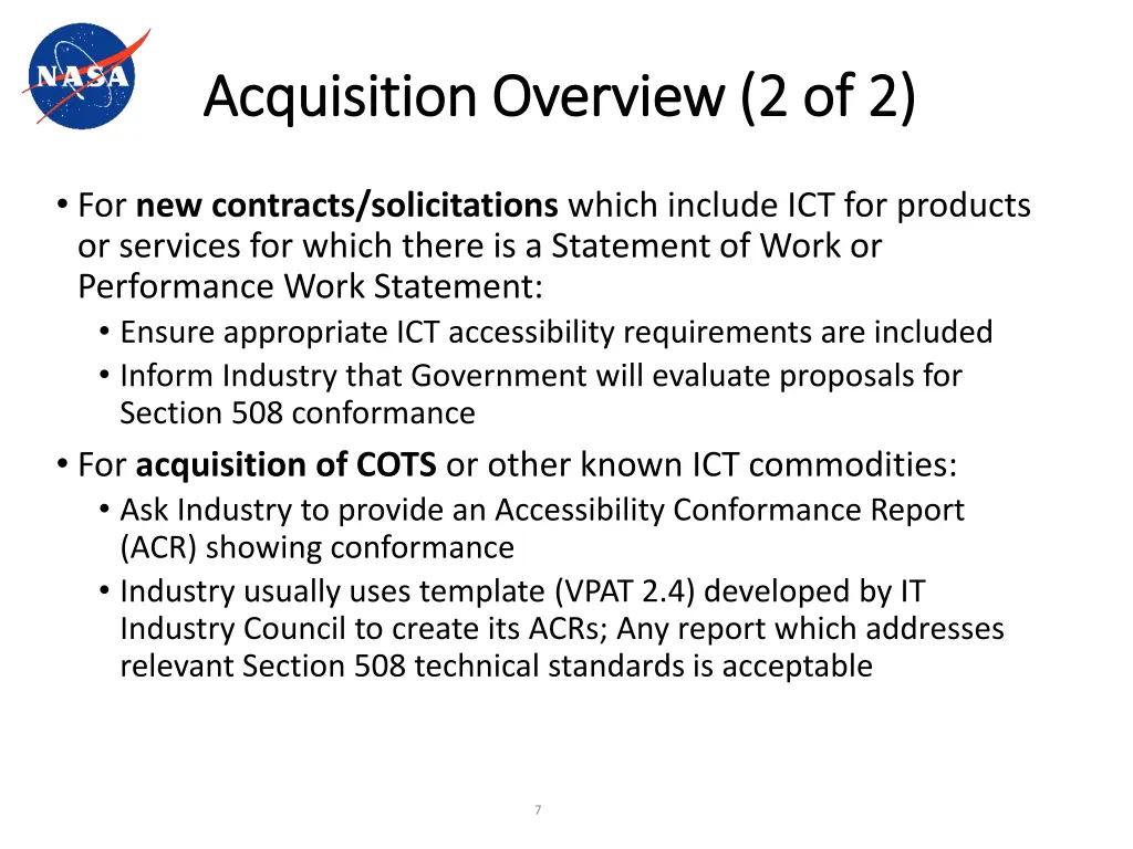 acquisition overview 2 of 2 acquisition overview