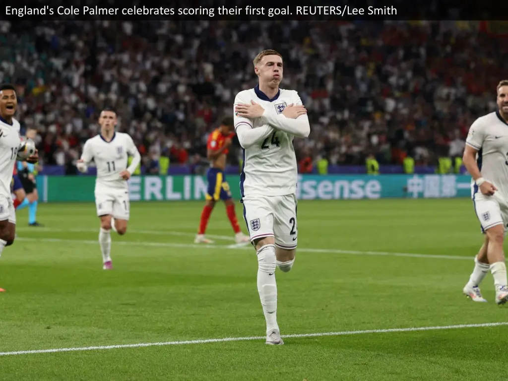 england s cole palmer celebrates scoring their