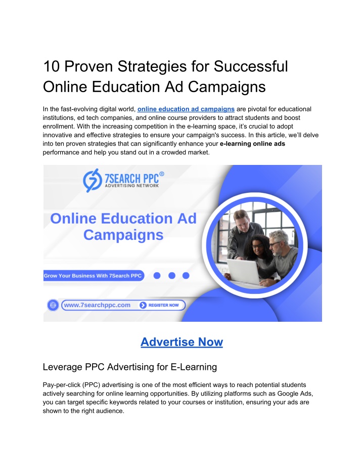 10 proven strategies for successful online