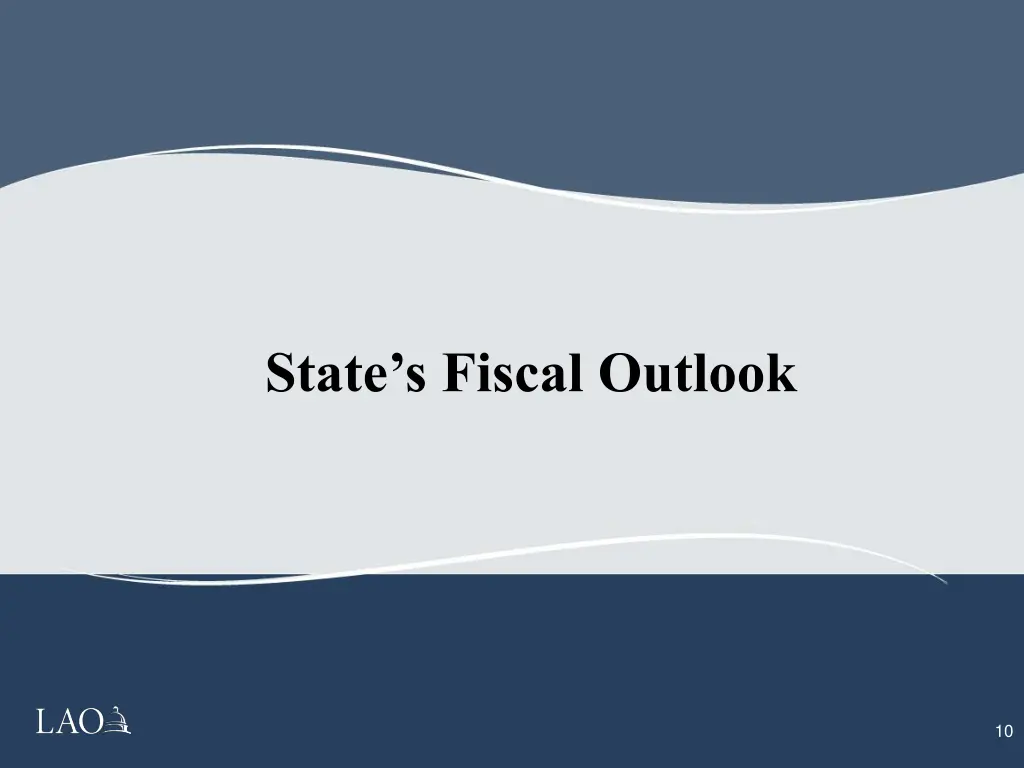 state s fiscal outlook