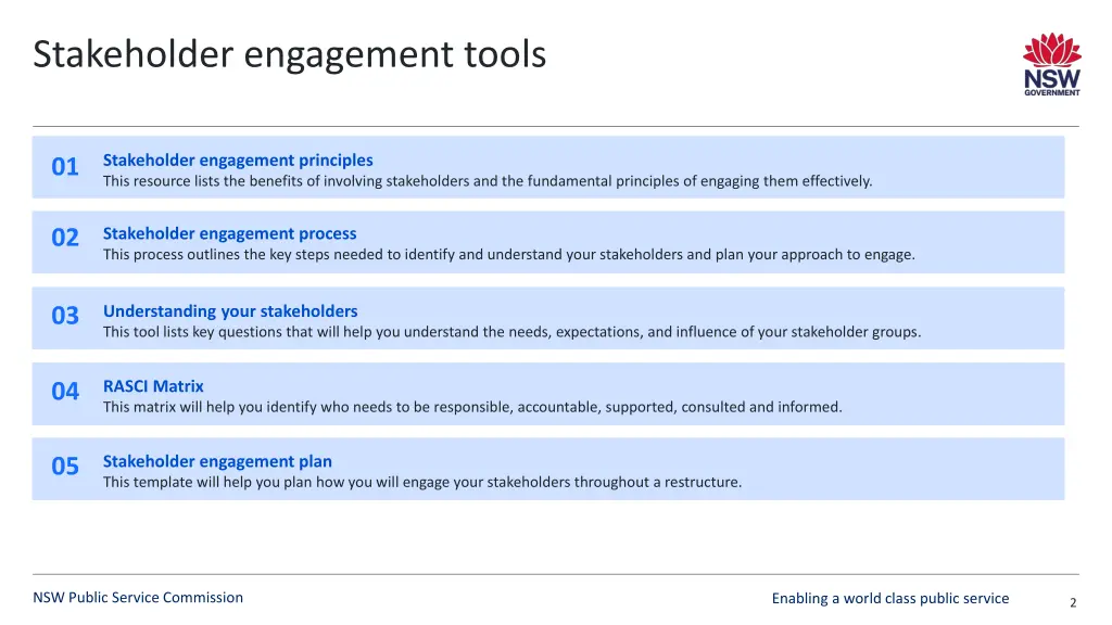 stakeholder engagement tools