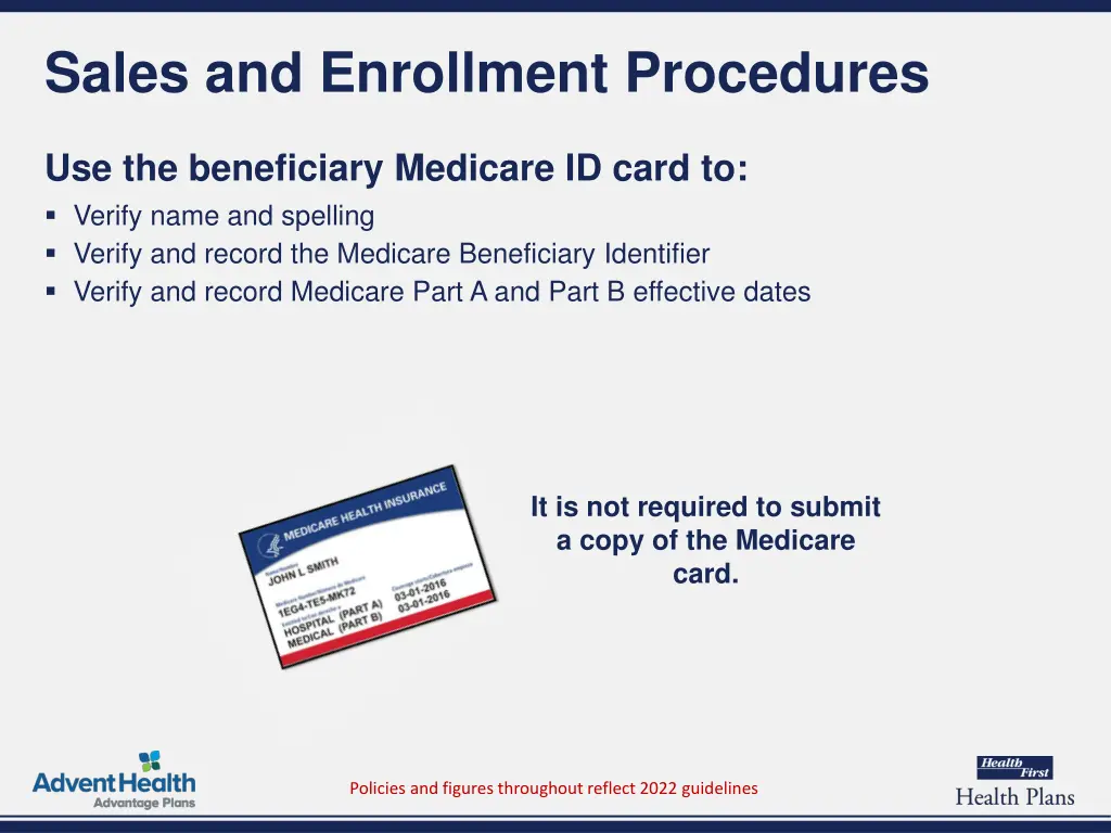 sales and enrollment procedures 5