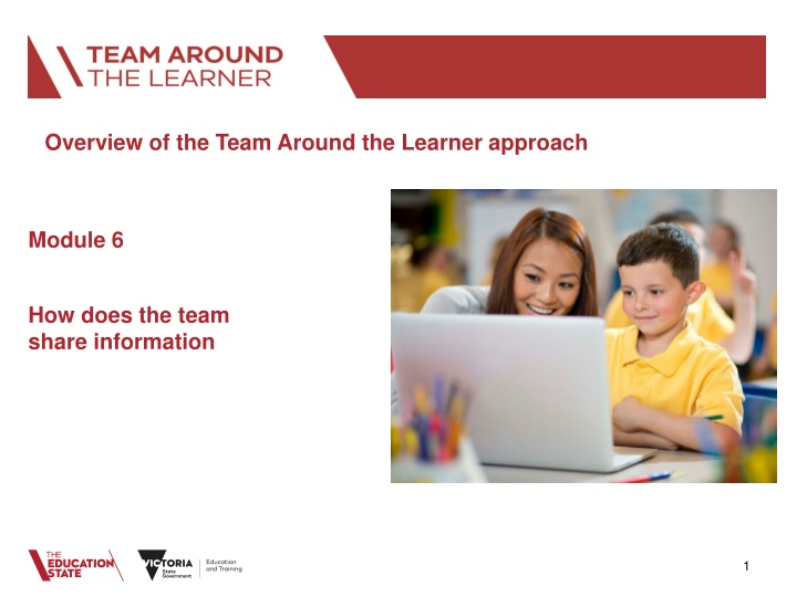 overview of the team around the learner approach