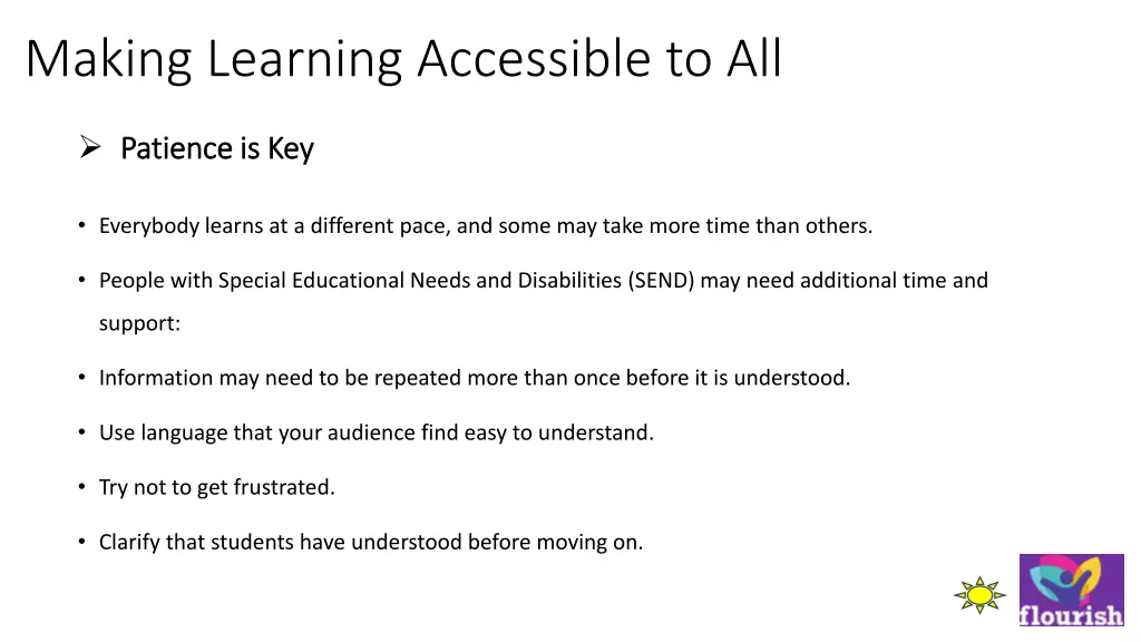 making learning accessible to all 2