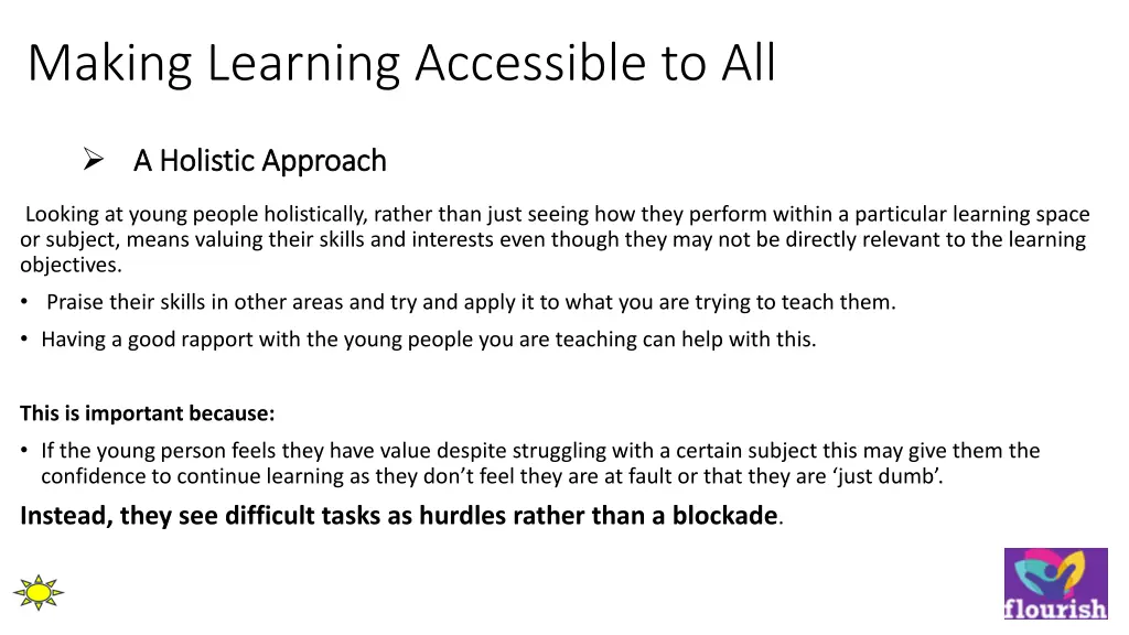 making learning accessible to all 3