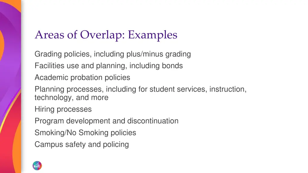 areas of overlap examples