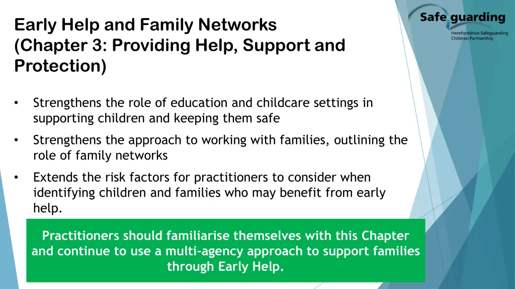 early help and family networks chapter