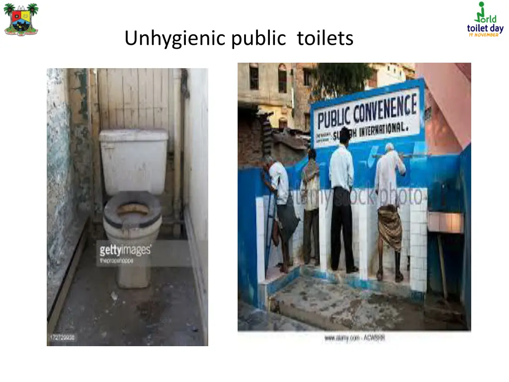 unhygienic public toilets