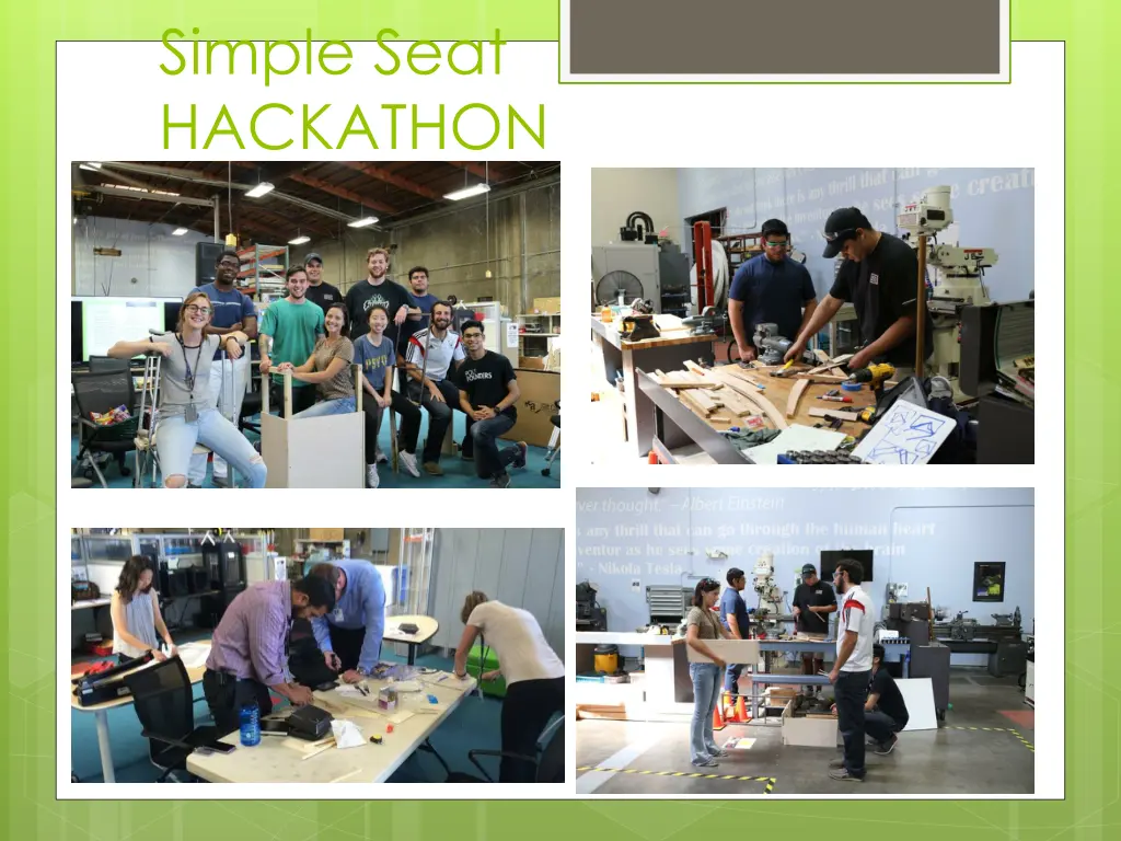 simple seat hackathon