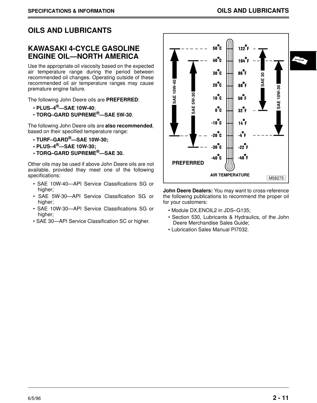 oils and lubricants