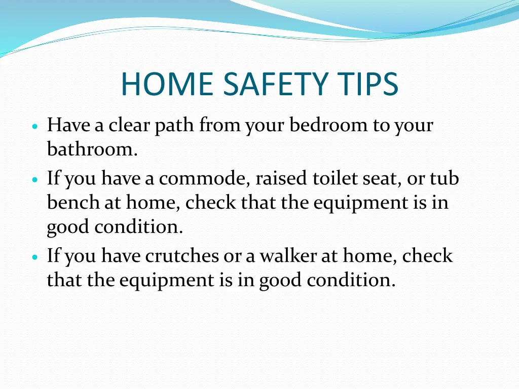 home safety tips