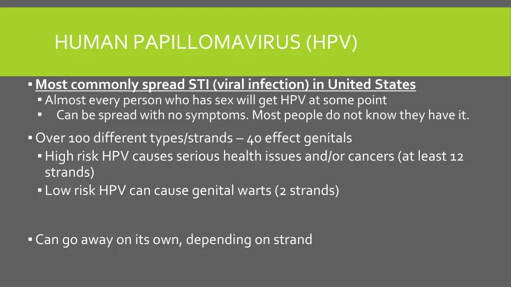 human papillomavirus hpv