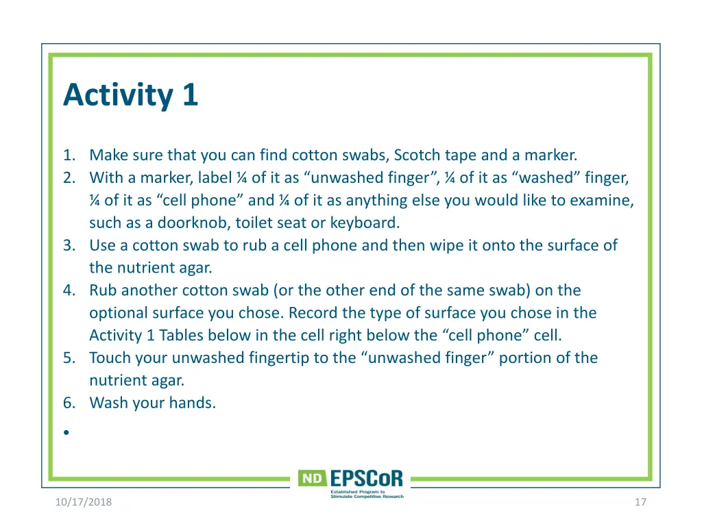 activity 1