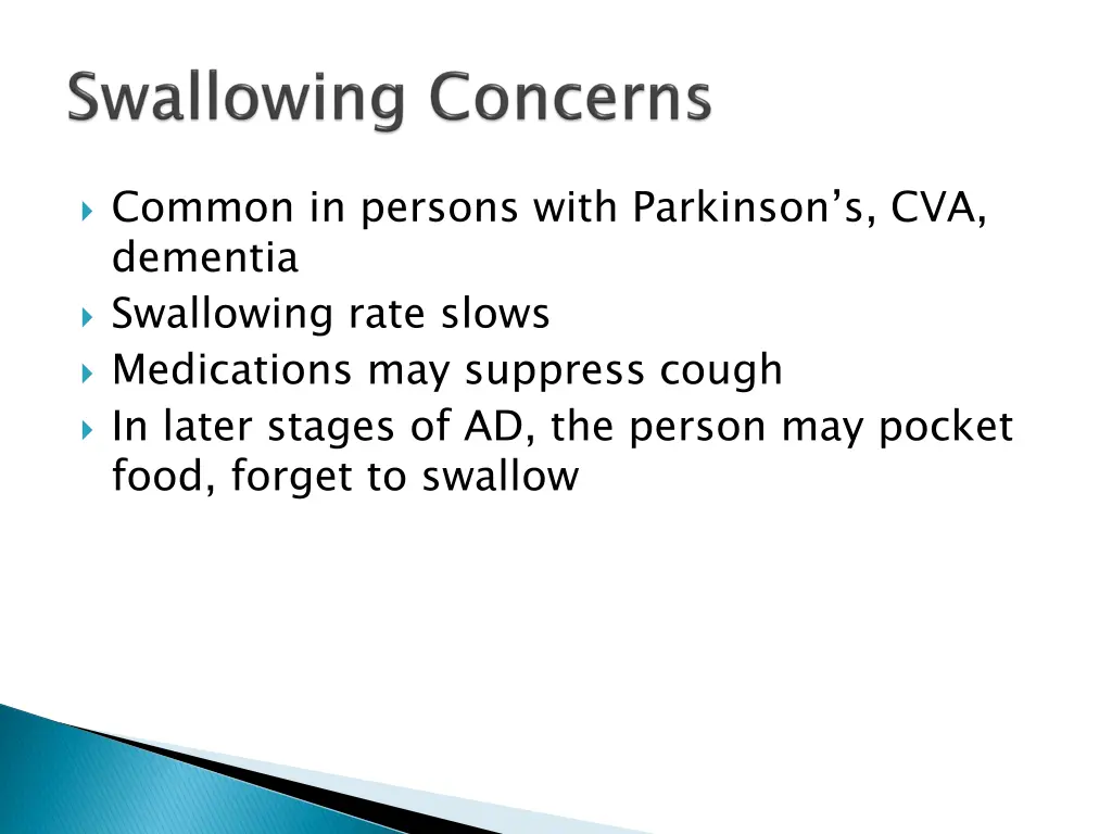 common in persons with parkinson s cva dementia