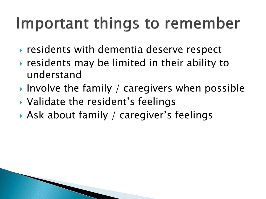 residents with dementia deserve respect residents