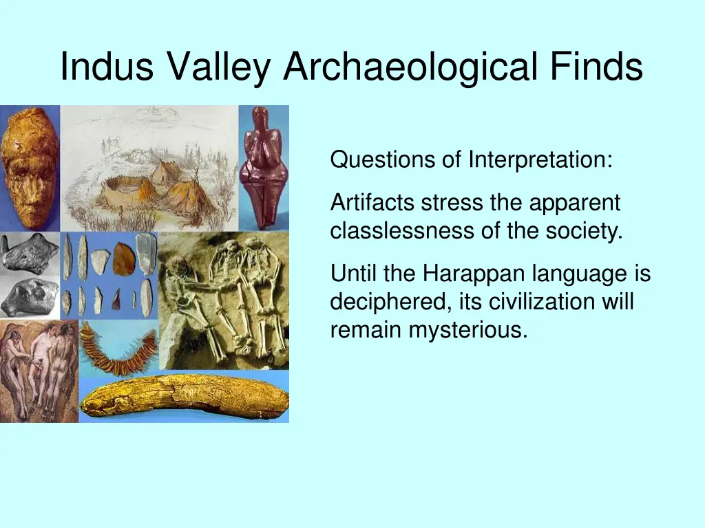 indus valley archaeological finds 1