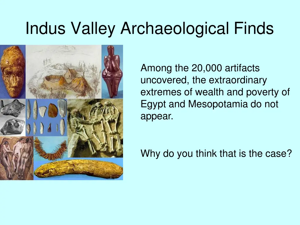 indus valley archaeological finds