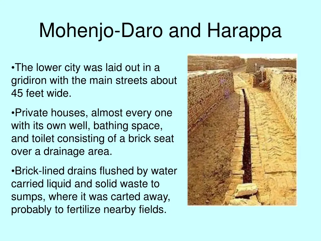 mohenjo daro and harappa 1