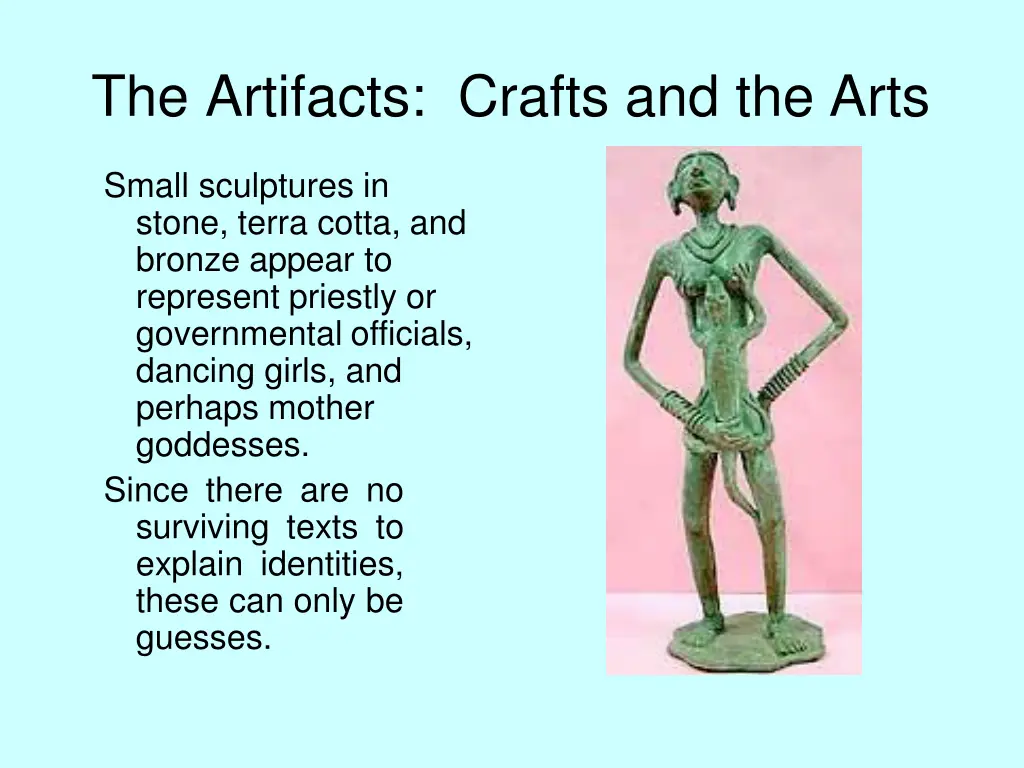 the artifacts crafts and the arts 1