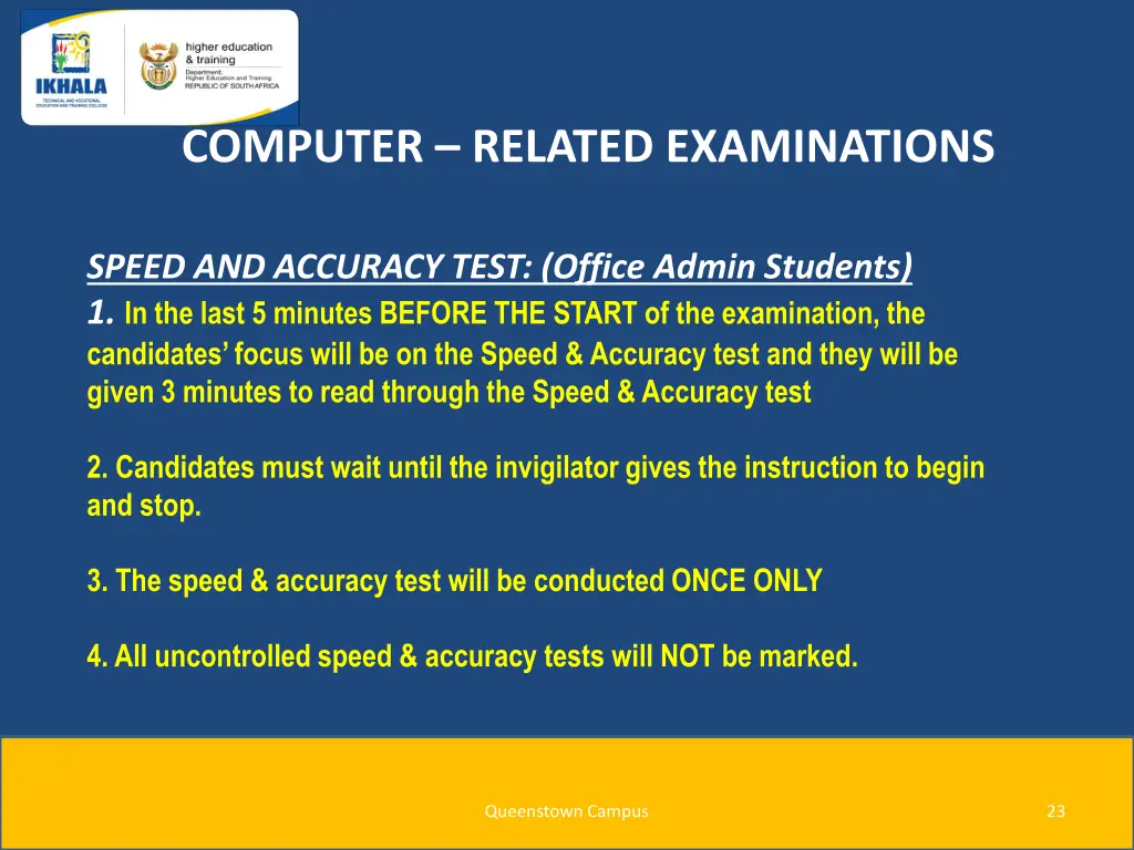 computer related examinations 1