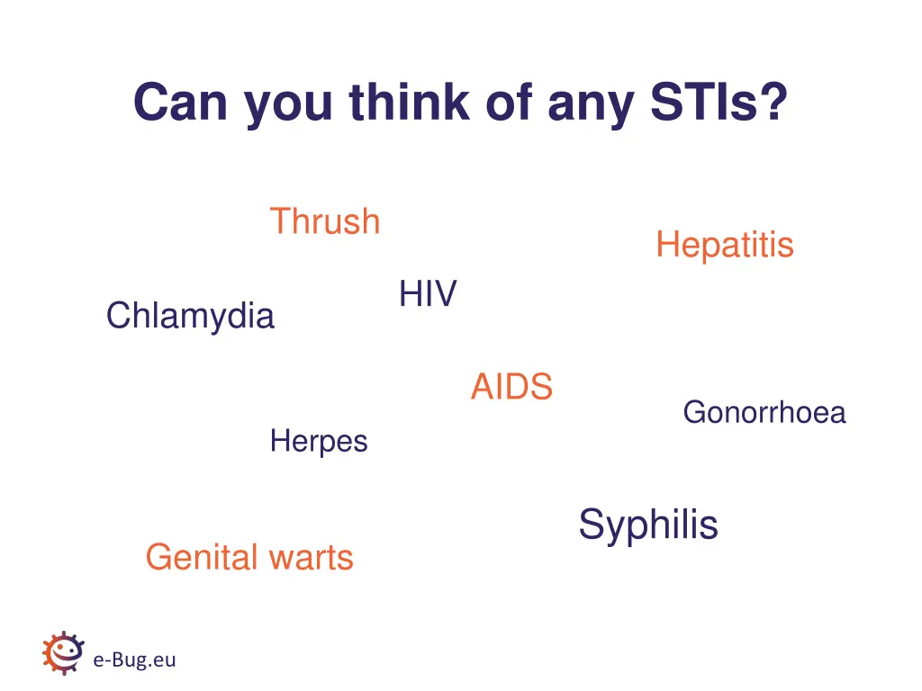 can you think of any stis