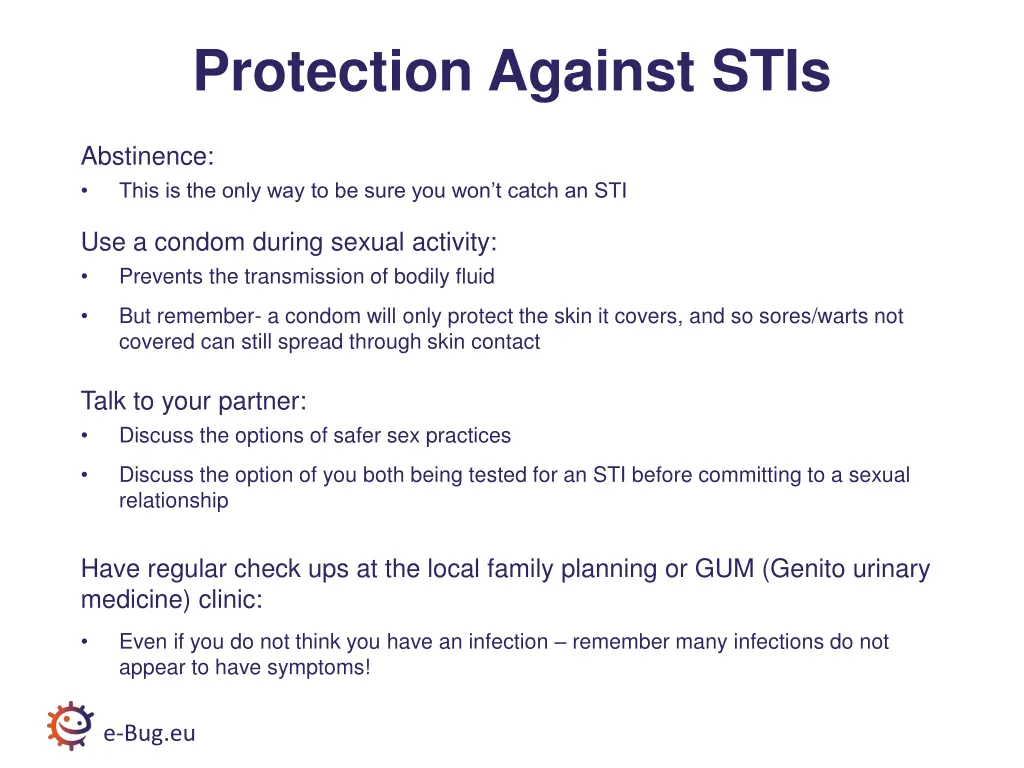 protection against stis